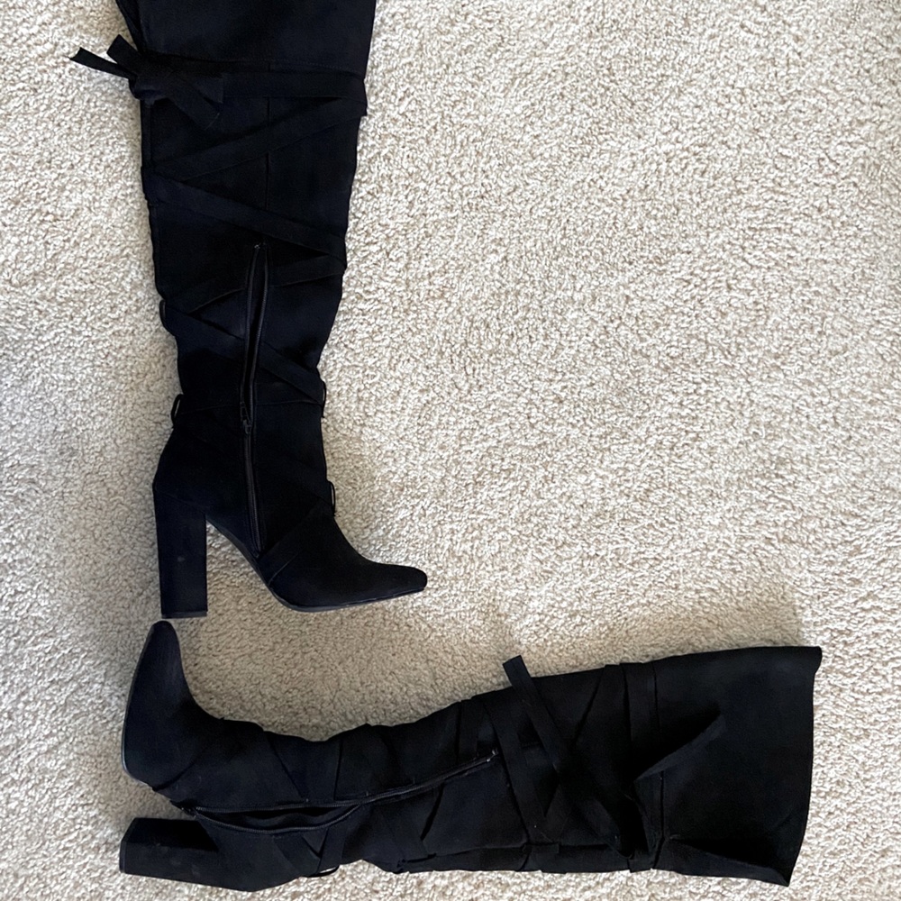 Thigh high boots